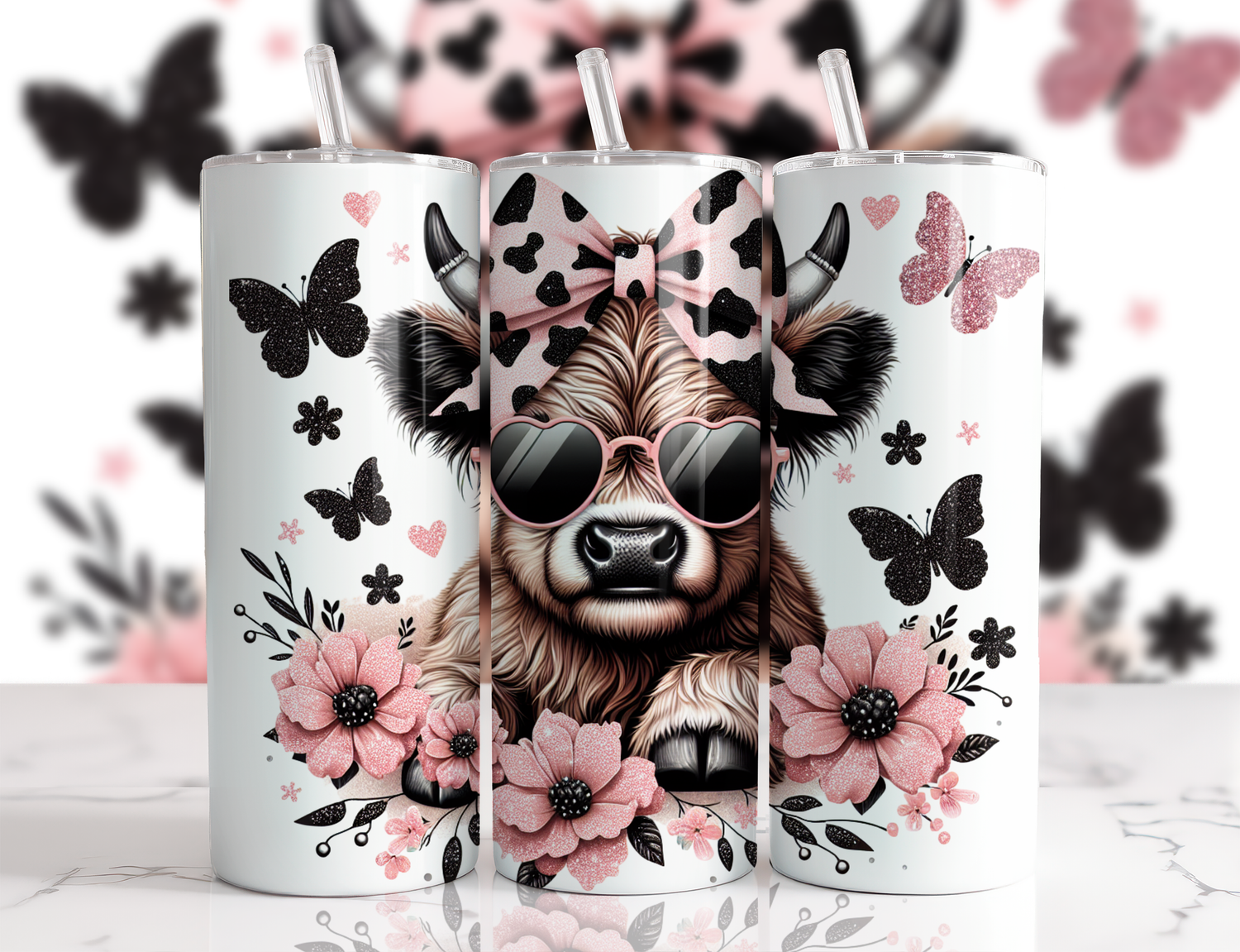Personalized animal tumblers