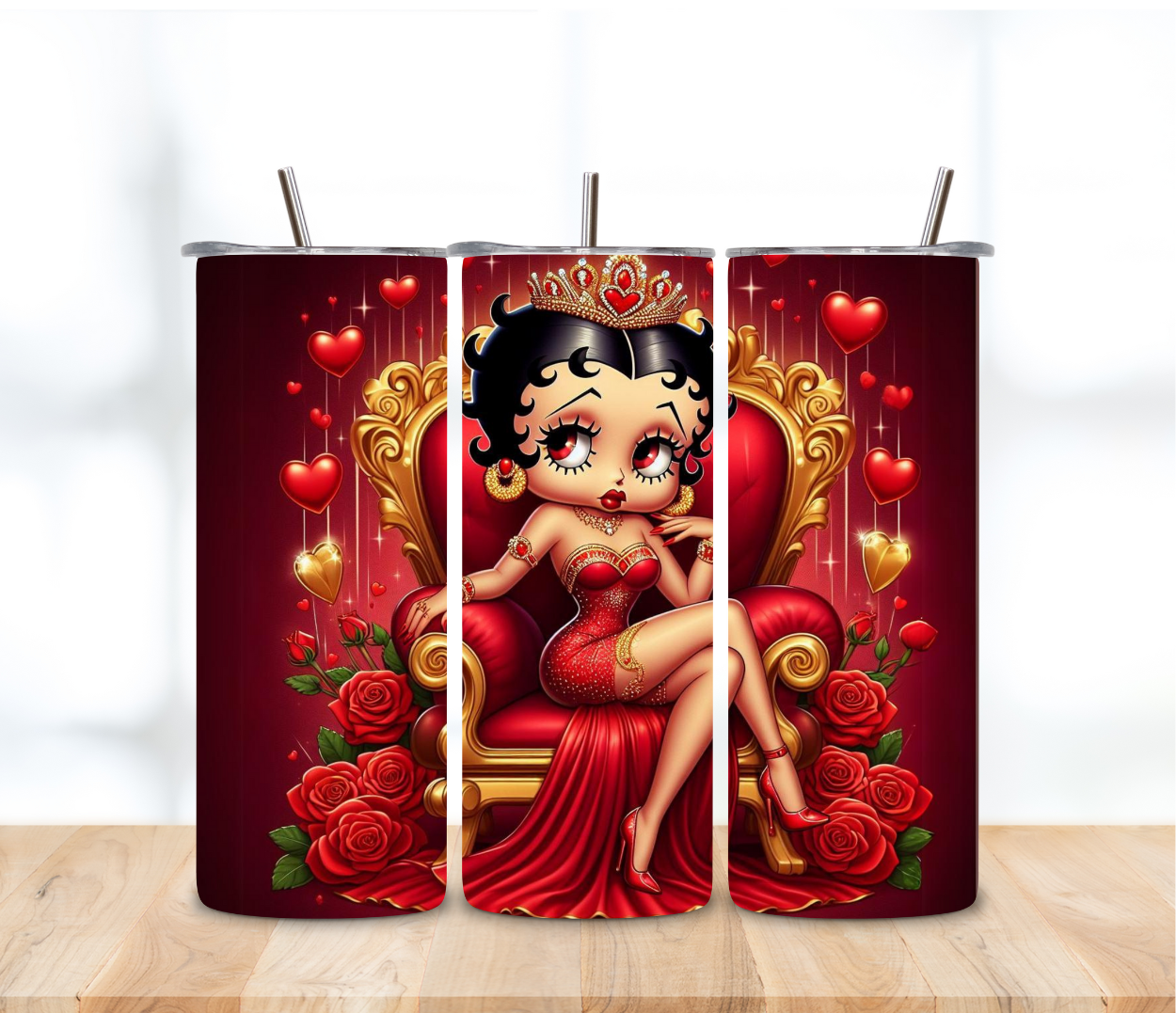 Betty Boop tumblers